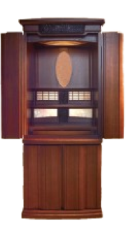 大師堂仏壇店オリジナル仏壇　ウォールナット40号